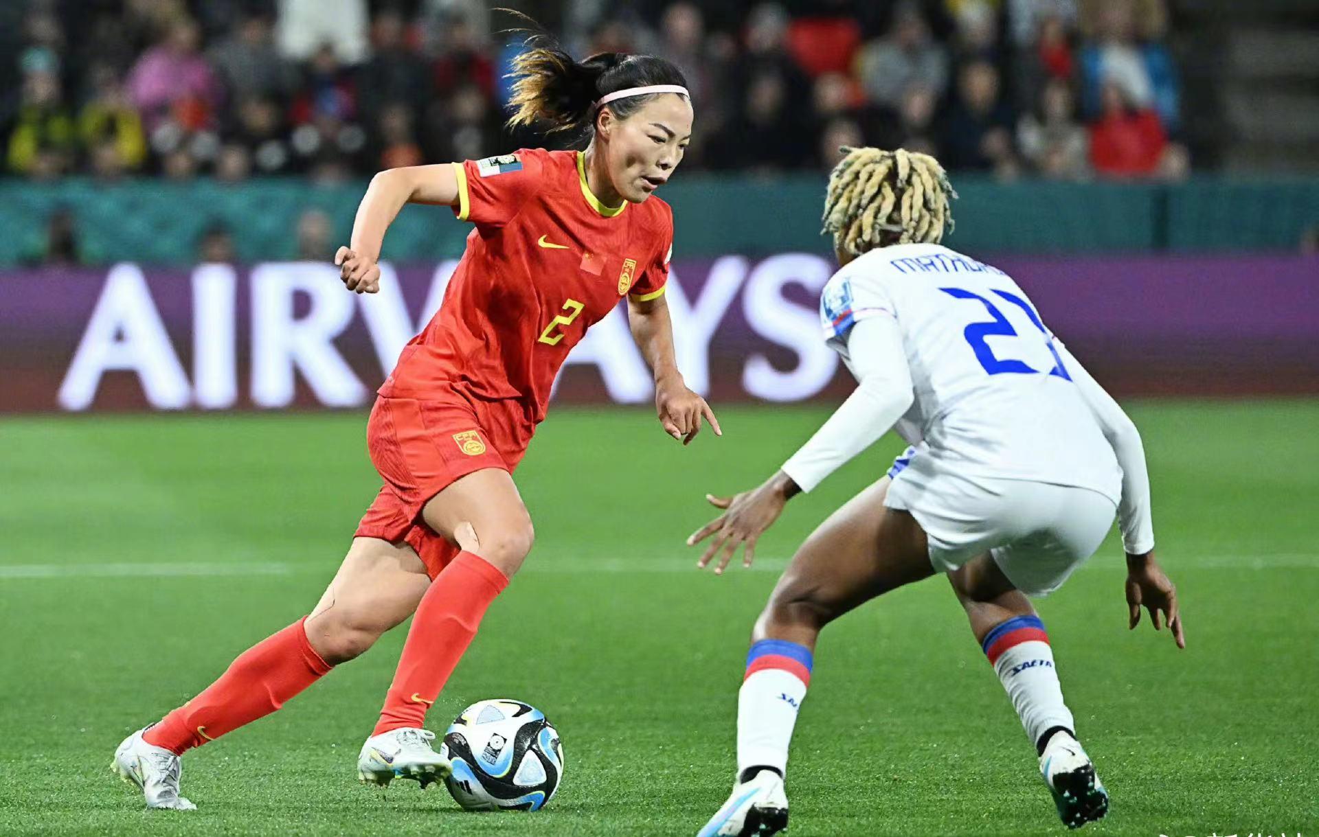 国际女足比赛中国队获得连胜